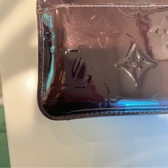 Authentic Louis Vuitton Vernis Cles Leather Zippy Wallet Key Case - Picture 7 of 8